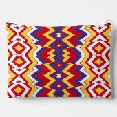 Farbiger Zackenbeutel Zubehörtasche (Rückseite)