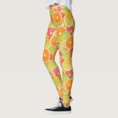 Farbiger Zitrus Leggings (Links)