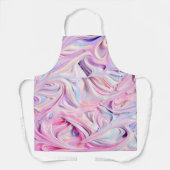 Farbiger Zuckerguss Swirl Schürze (Vorderseite)