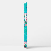 Farbiges Abstrakt geometrisches Hintergrundmuster Case-Mate iPhone Hülle (Rückseite / Rechts)