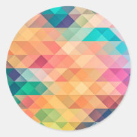 Farbiges Abstrakt geometrisches Muster