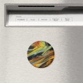Farbiges abstrakte von Pietersite Magnet (In Situ (Geschirrspüler))