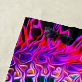 Farbiges Abstraktes Design der Muschel - Badetuch (Beispiel)