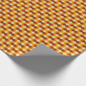 Farbiges Abstraktes geometrisches Muster der Retro Geschenkpapier (Ecke)