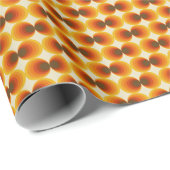 Farbiges Abstraktes geometrisches Muster der Retro Geschenkpapier (Rolleneckpunkt)