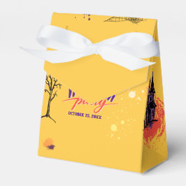 Farbiges Abstraktes Halloween-Party Geschenkschachtel