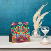 Farbiges Abstraktes Hartglas Fotoplatte (InSitu)