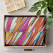 Farbiges Abstraktes Kunstteppichpapier Seidenpapier (Geschenk)