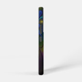 Farbiges Abstraktes, modernes, trendiges Fraktal Samsung Galaxy Hülle (Rechte Seite)