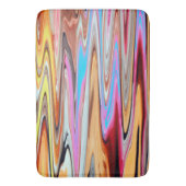 Farbiges abstraktes Muster Badematte (Vorderseite Vertikal)