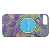 Farbiges Abstraktes Muster Case-Mate iPhone Hülle (Rückseite (Horizontal))