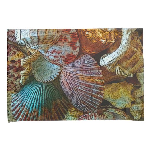 Farbiges Abstraktes Muster Kissenbezug (Vorderseite-Rechts)