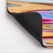 Farbiges abstraktes Muster Mousepad (Ecke)