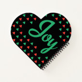 Farbiges Abstraktes Notebook Notizblock (Rückseite)