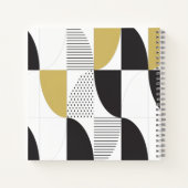 Farbiges Abstraktes Notebook Notizblock (Rückseite)