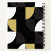 Farbiges Abstraktes Notebook Notizblock (Rückseite)