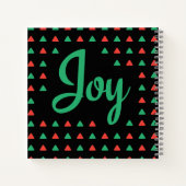 Farbiges Abstraktes Notebook Notizblock (Rückseite)