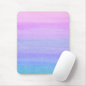 Farbiges Abstraktes Ombre Wasserfarbmuster Mousepad (Mit Mouse)