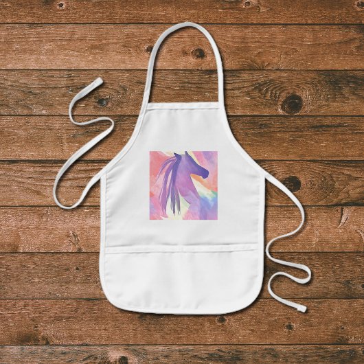 Farbiges abstraktes Pferd Kinderschürze