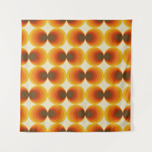 Farbiges abstraktes Retro-nahtloses geometrisches Wandteppich