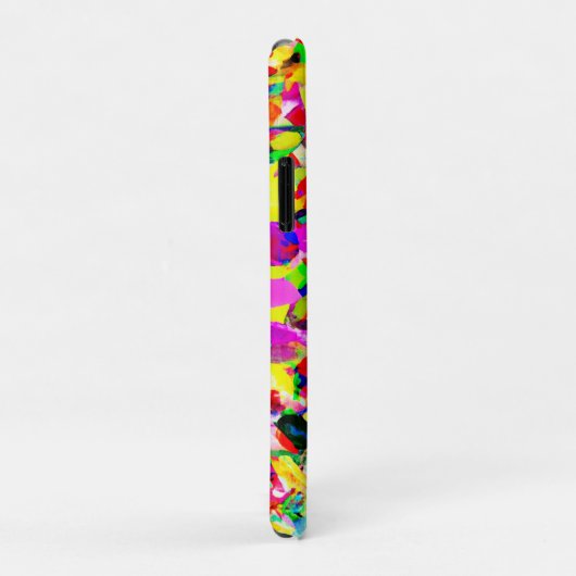 Farbiges Abstraktes Spektrummuster Case-Mate iPhone Hülle (Hinten/Rechts)