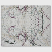 Farbiges Abstraktes Spritzer-Lackpapier Geschenkpapier (Flach)