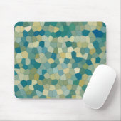 Farbiges Abstraktes Texturmuster Mousepad (Mit Mouse)