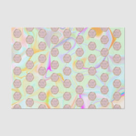 Farbiges Abstraktes Tissue Paper mit dem Tissue-Lo Seidenpapier