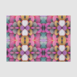 Farbiges Abstraktes Tissue Seidenpapier