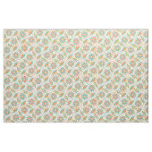 Farbiges abstraktes Vintages Design mit Blume Stoff (Fat Quarter (45,7 x 55,9 cm))