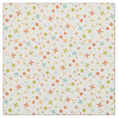 Farbiges abstraktes Vintages Design mit Blume Stoff (Muster)