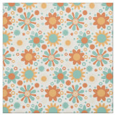 Farbiges abstraktes Vintages Design mit Blume Stoff (Muster)