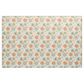 Farbiges abstraktes Vintages Design mit Blume Stoff (Fat Quarter (45,7 x 55,9 cm))