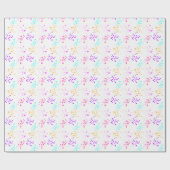 Farbiges Abstraktes Wrapping Paper Geschenkpapier (Flach)