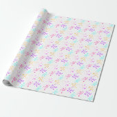 Farbiges Abstraktes Wrapping Paper Geschenkpapier (Ungerollt)