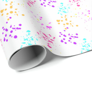 Farbiges Abstraktes Wrapping Paper Geschenkpapier