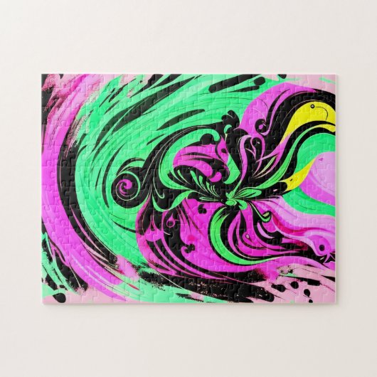 Farbiges Abyss Puzzle - 252 Stück (Horizontal)