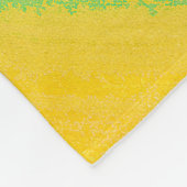 Farbiges Acrylic Wasserfarbenragenbogen-Muster | Fleecedecke (Ecke)