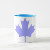 farbiges Ahornblatt - Tasse (Zentrum)