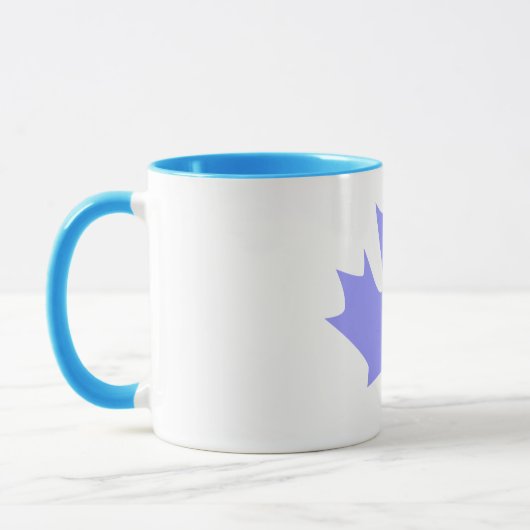 farbiges Ahornblatt - Tasse (Links)