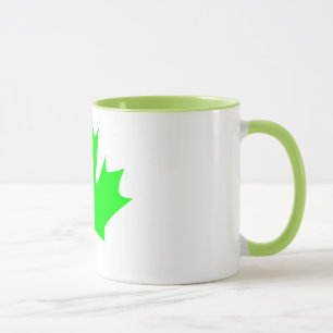 farbiges Ahornblatt - Tasse