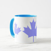farbiges Ahornblatt - Tasse (Vorderseite Links)