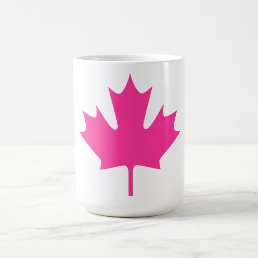 farbiges Ahornblatt - Tasse (Mittel)
