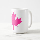 farbiges Ahornblatt - Tasse (VorderseiteRechts)