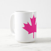 farbiges Ahornblatt - Tasse (Vorderseite Links)