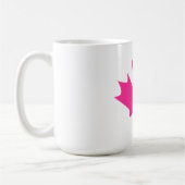 farbiges Ahornblatt - Tasse (Links)