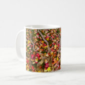 Farbiges Ahornleaf Kaffeetasse (Vorderseite Links)