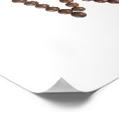 Farbiges Alphabet - Bonbondekor Poster (Ecke)