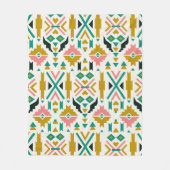 Farbiges amerikanisches Muster Fleecedecke (Vorderseite)