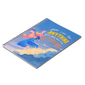 Farbiges anime-Inspiriert Notebook mit Motivierend Notizblock (Linke Seite)